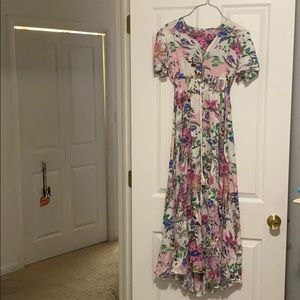 Floral maxi dress